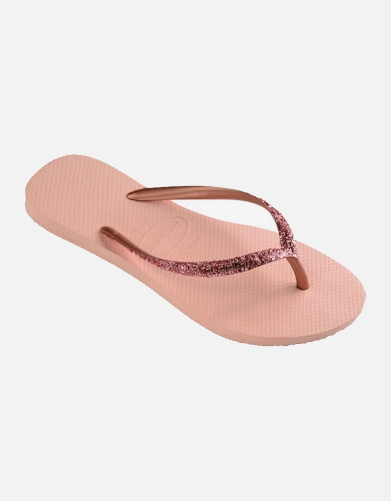 Women's Slim Glitter Flip Flops