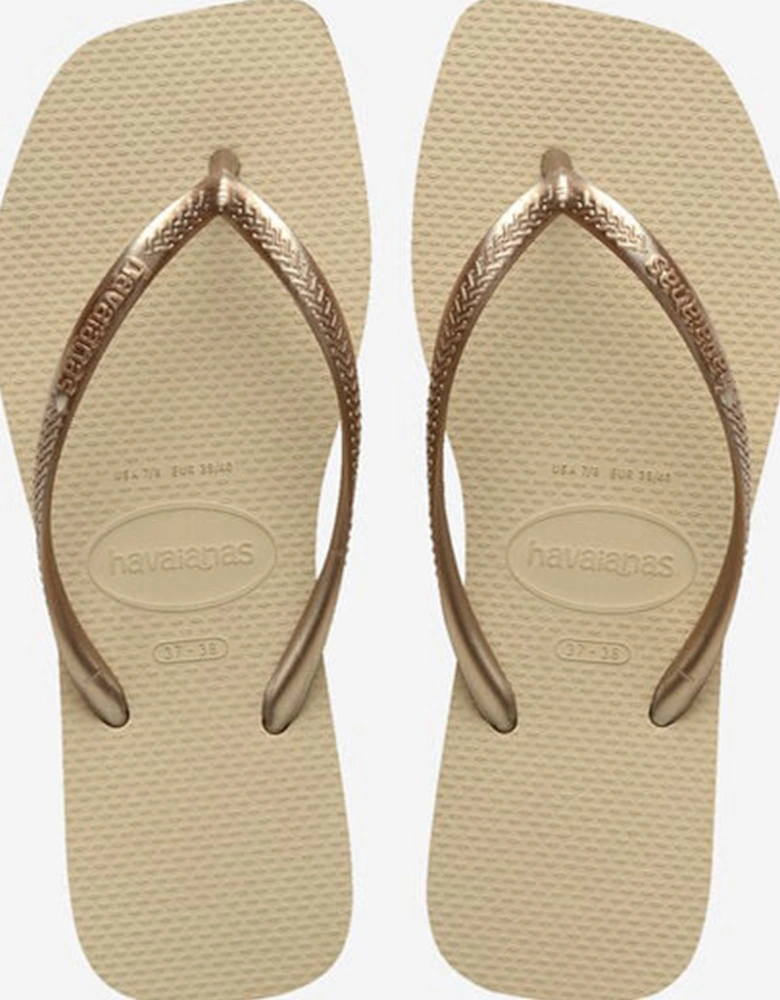 Women's Slim Square Flip Flops