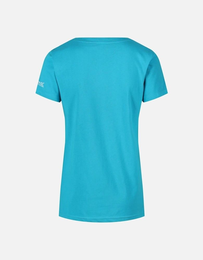 Womens/Ladies Filandra III Graphic Print Coolweave T-Shirt