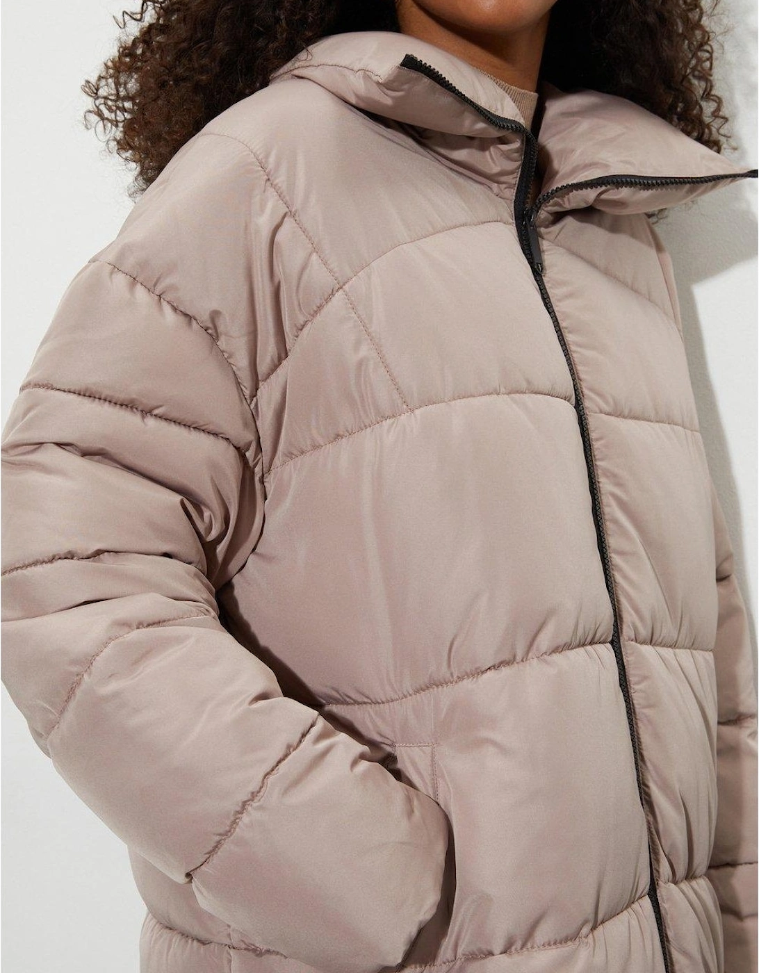 Womens/Ladies Oversized Longline Padded Jacket