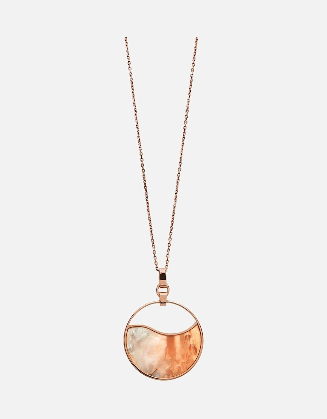 Agnethe Rose Gold Tone Ombre Necklace, 2 of 1