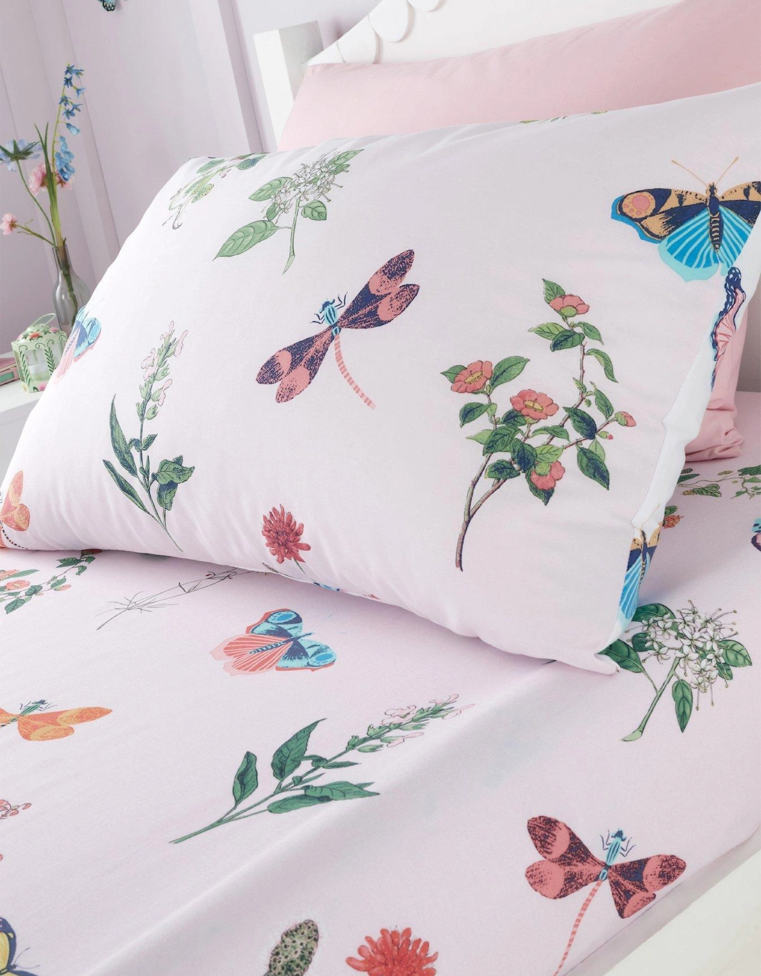 Butterfly Garden Fitted Sheet - Multi, 2 of 1