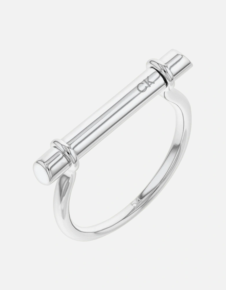 Elongated Linear Ladies Ring