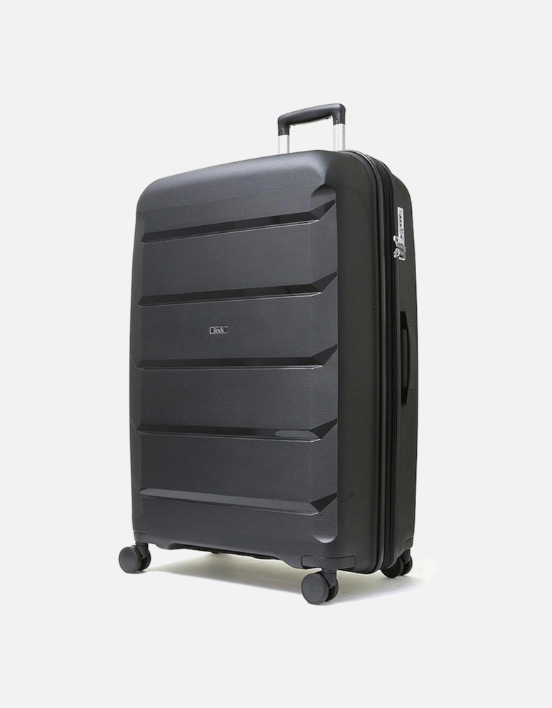 Tulum 8 Wheel Hardshell Large Suitcase - Black