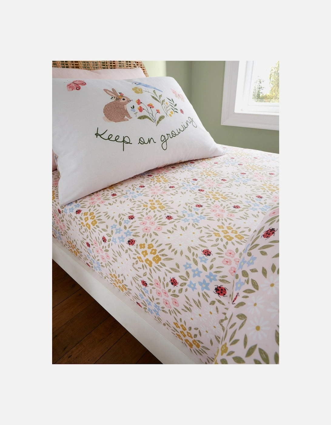 Garden Animals Single Fitted Sheet, 2 of 1