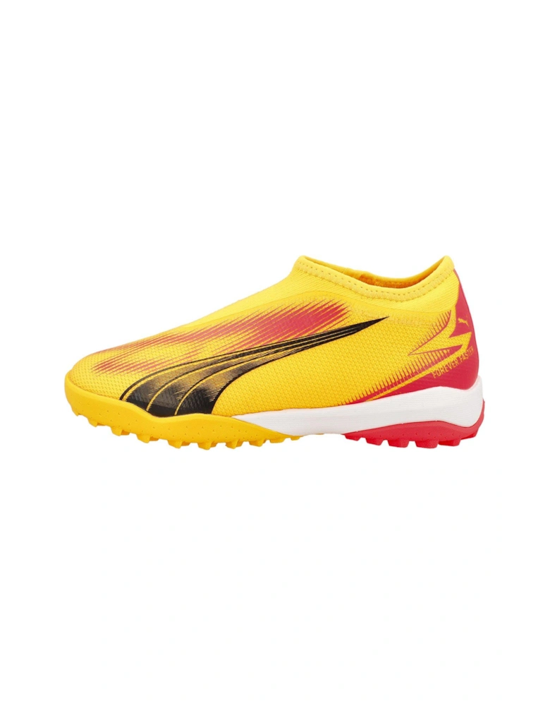 Junior Ultra Match Laceless Astro Turf Football Boots - Yellow