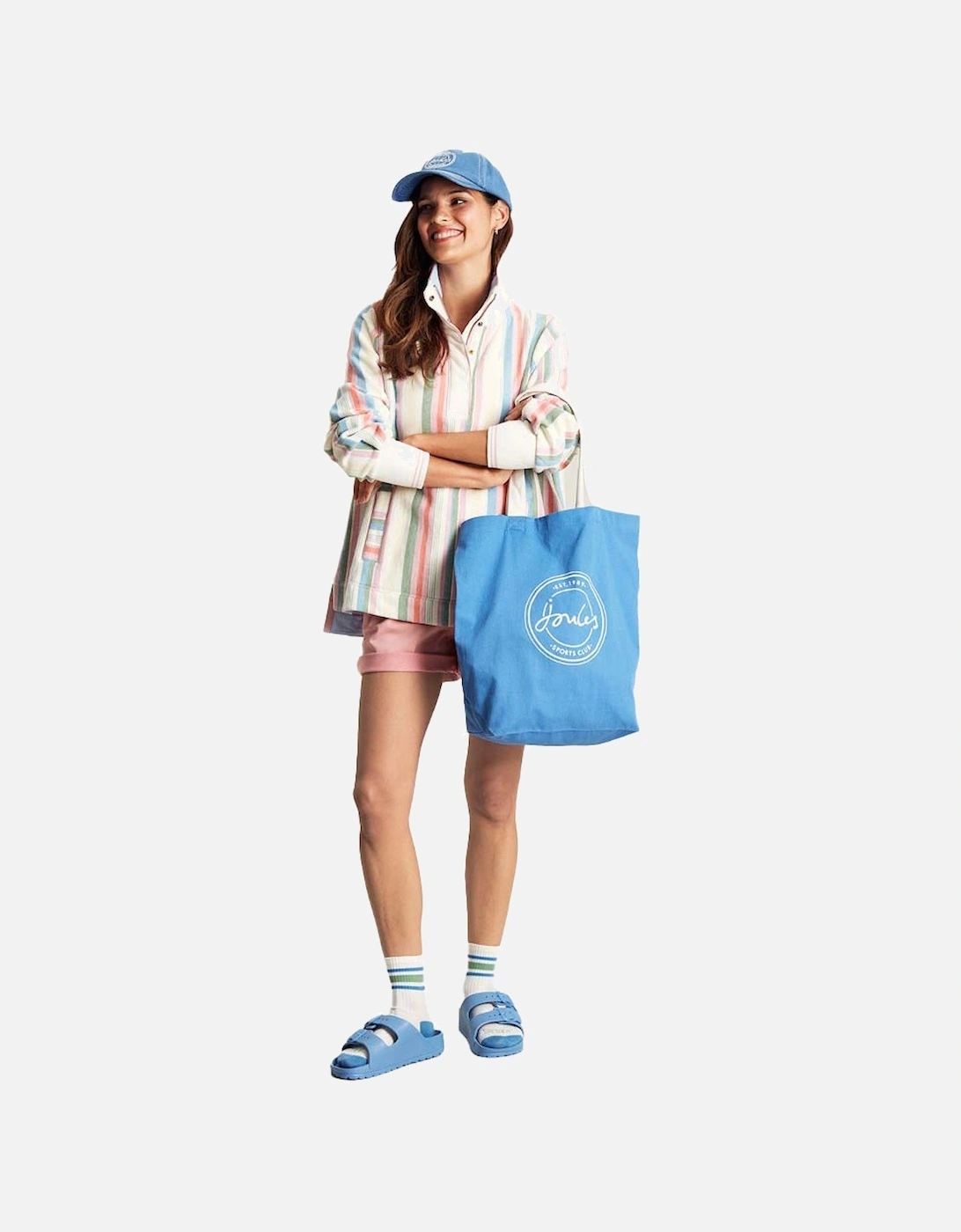 Womens Courtside Tote Bag, 6 of 5