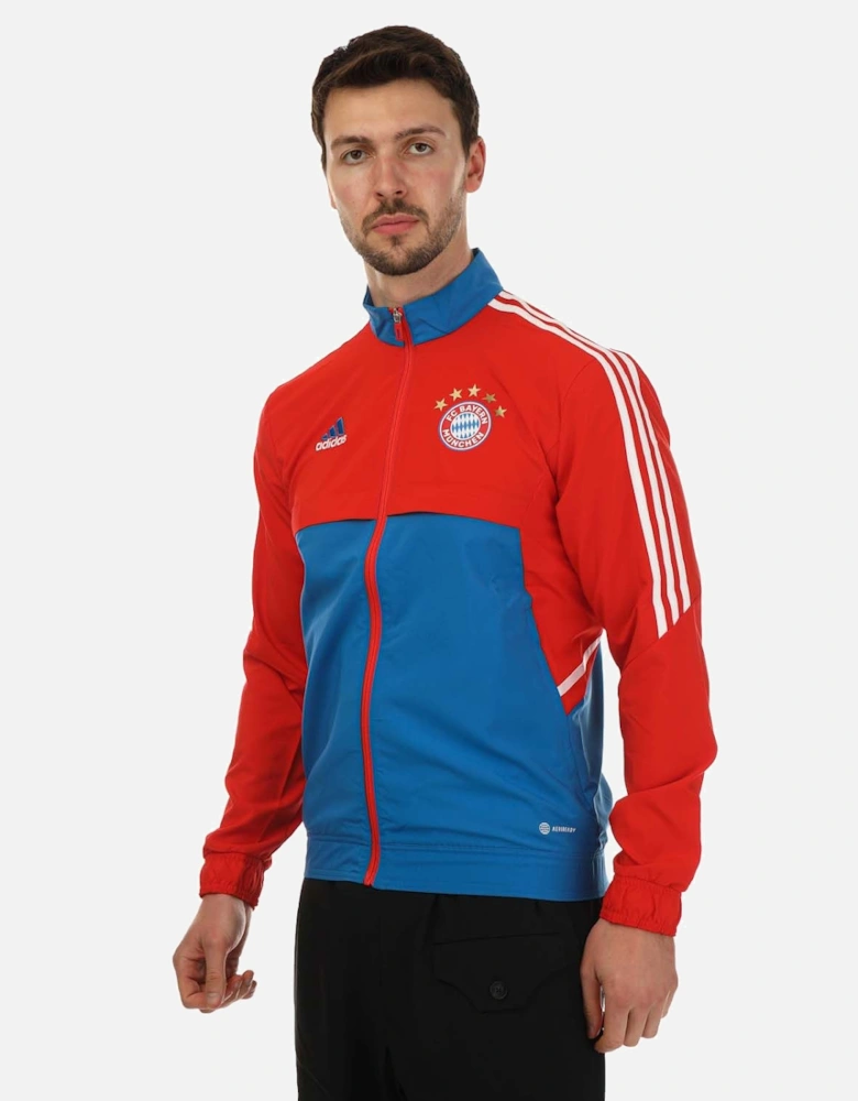 Mens Bayern Munich Pre Match Track Jacket