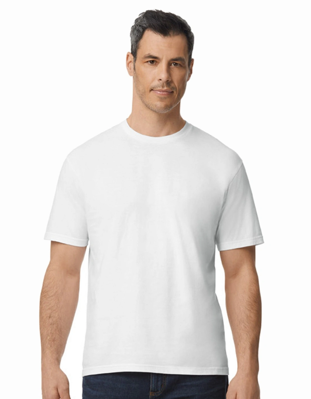 Unisex Adult Softstyle Plain Midweight T-Shirt, 3 of 2
