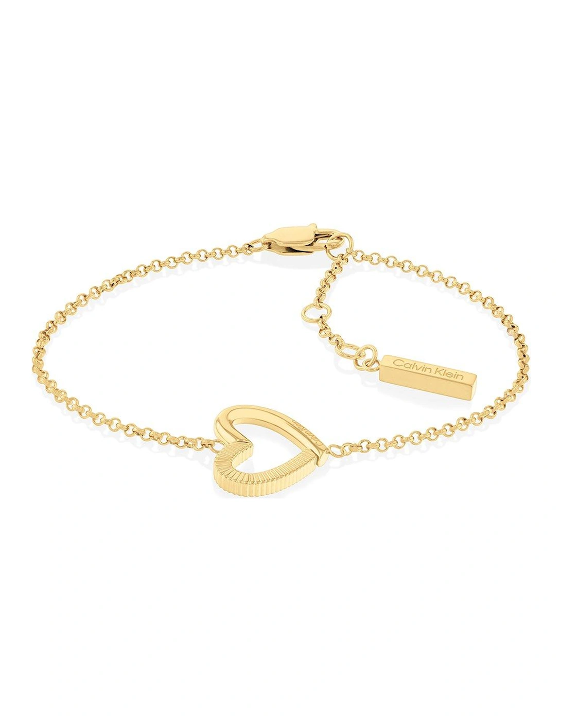 Women's Gold IP Heart Bracelet, 2 of 1