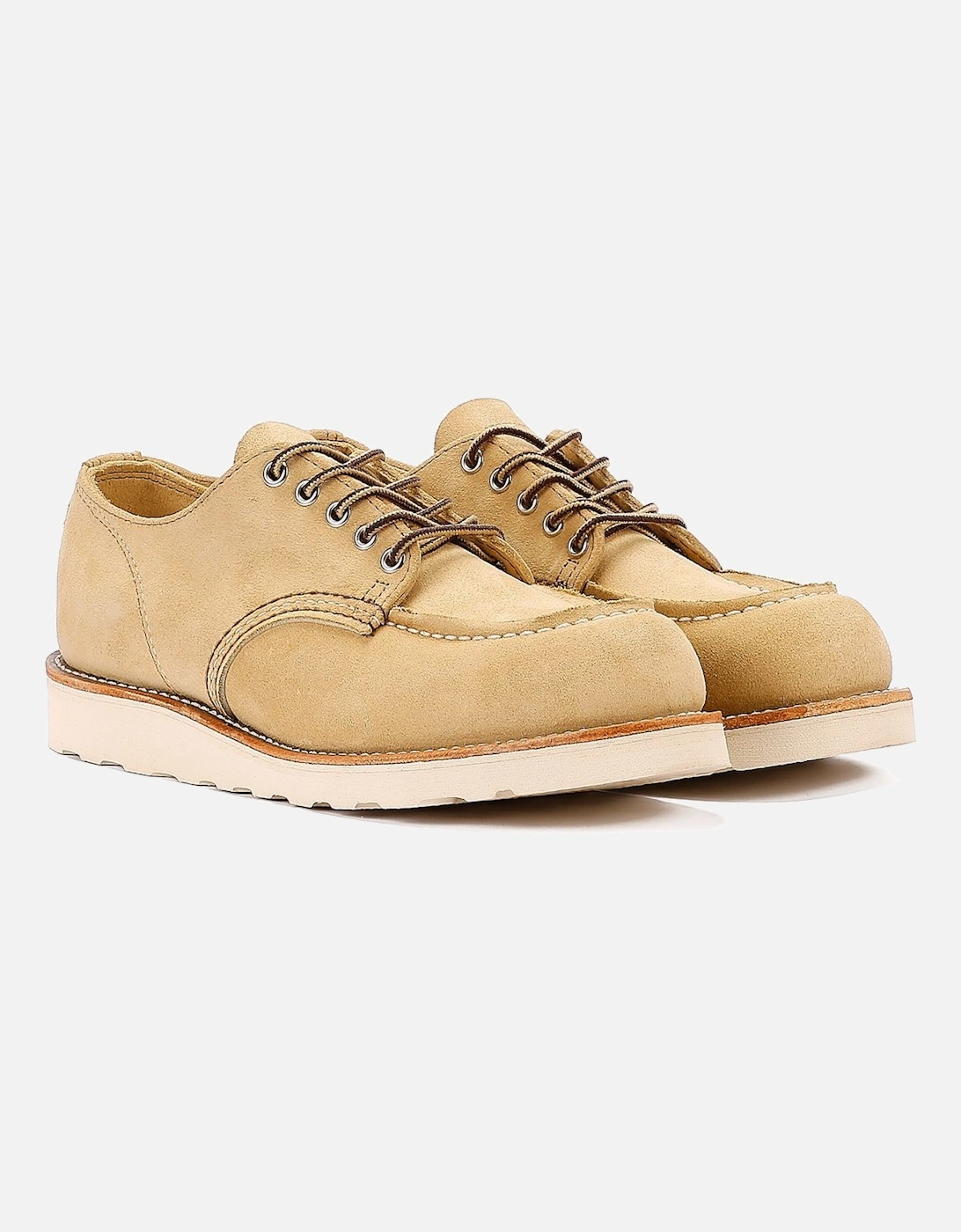 Shoes Shop Moc Oxford 8092 Men's Beige Hawthorne Prairie Shoes, 9 of 8