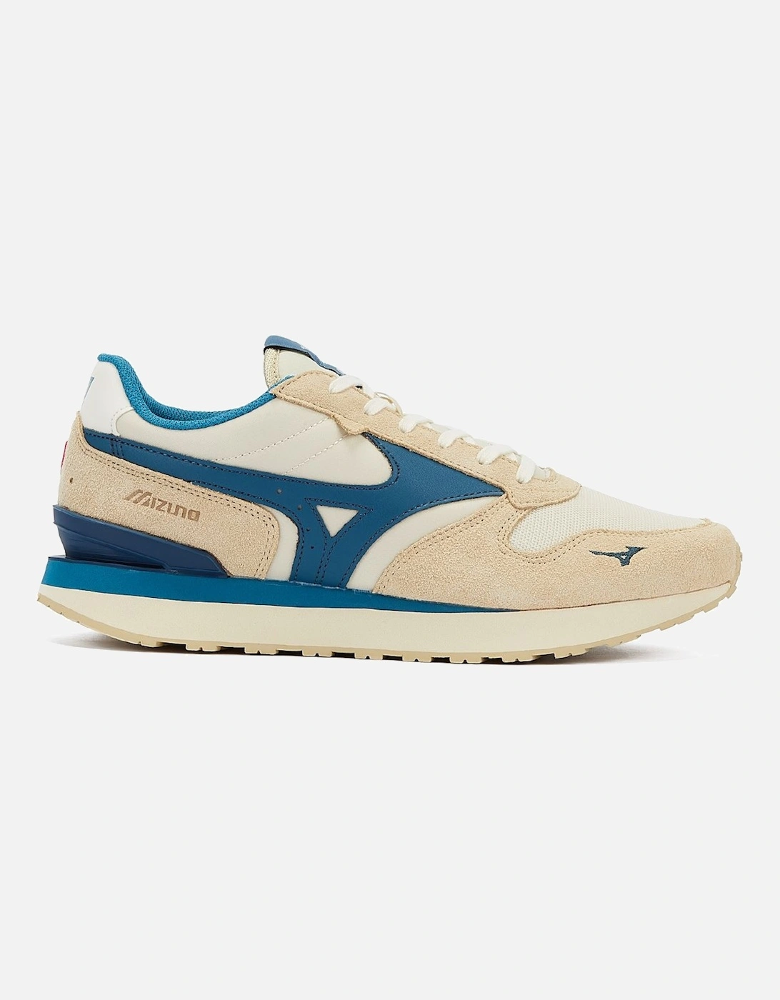 RB87 Beige/Blue Trainers