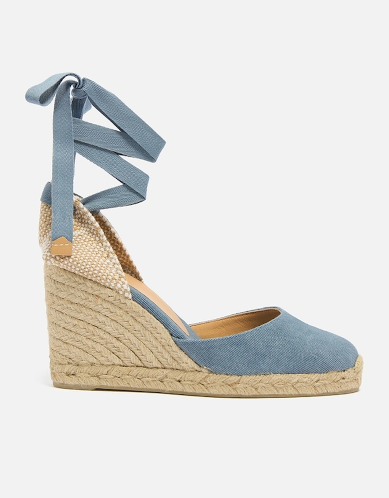 Castañer Women's Carina Canvas Espadrille Wedge Sandals