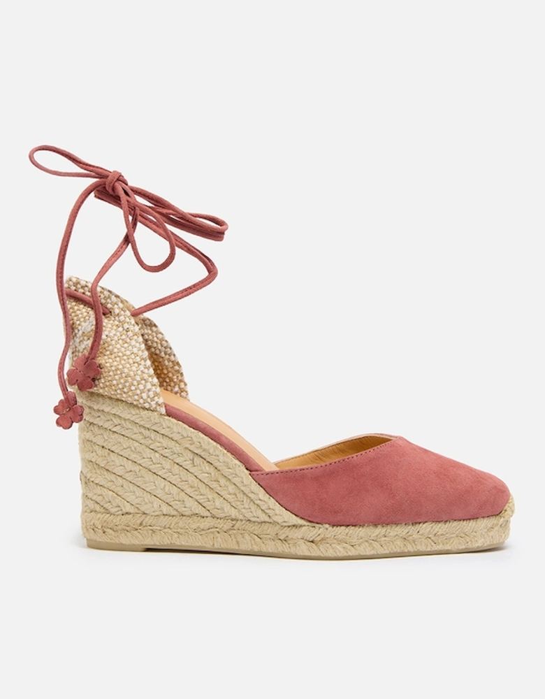 Castañer Women's Carina Suede Espadrille Wedge Sandals