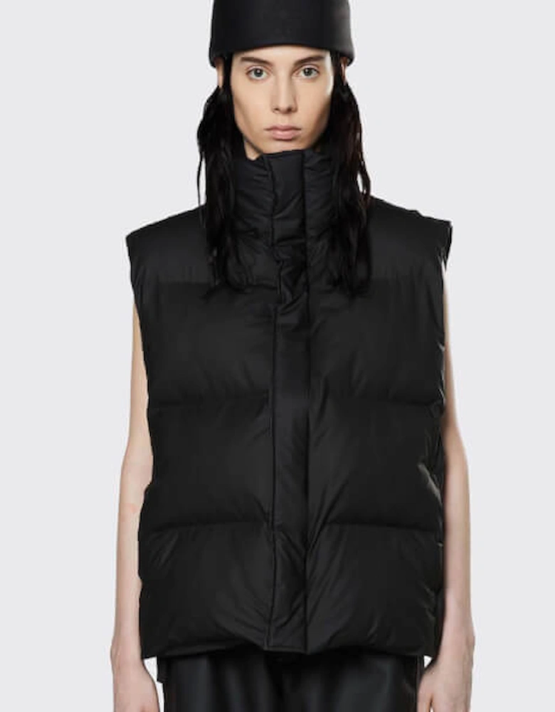 Quilted Padded Matte-Shell Vest