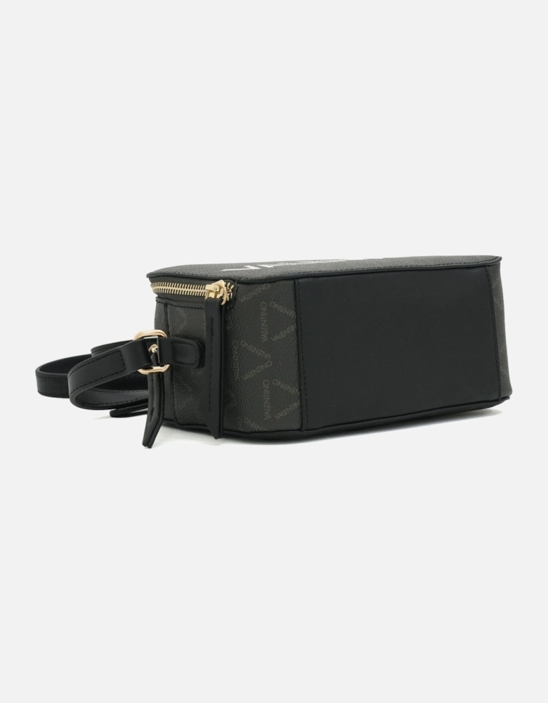Liuto Black Camera Crossbody Bag