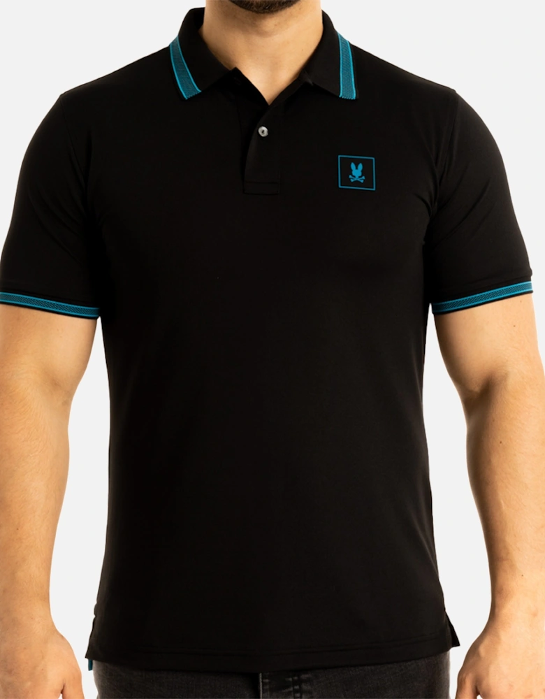 Mens Tarrytown Sport Polo Shirt (Black)