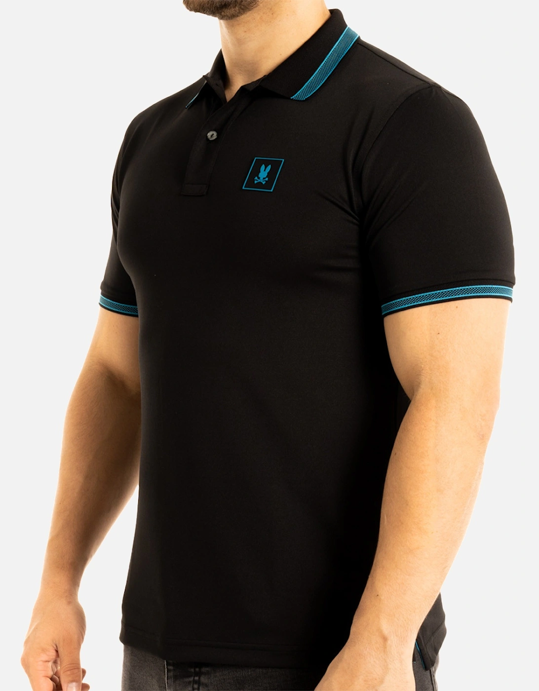 Mens Tarrytown Sport Polo Shirt (Black)