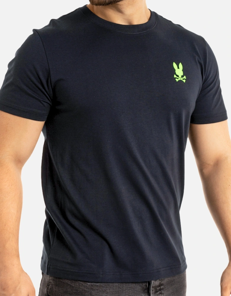 Mens Sloan Back Graphic T-Shirt (Navy)