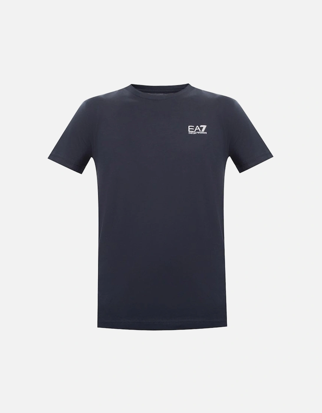 Cotton Basic Navy T-Shirt, 3 of 2