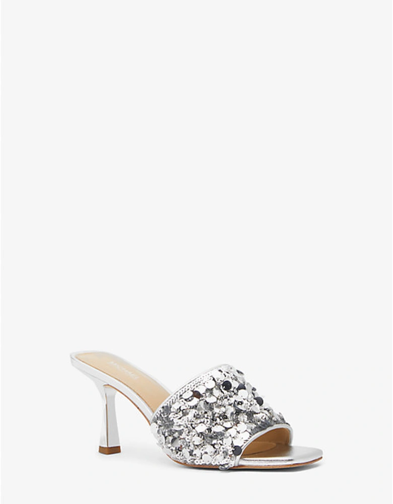 Limited-Edition Tessa Hand-Embellished Mule
