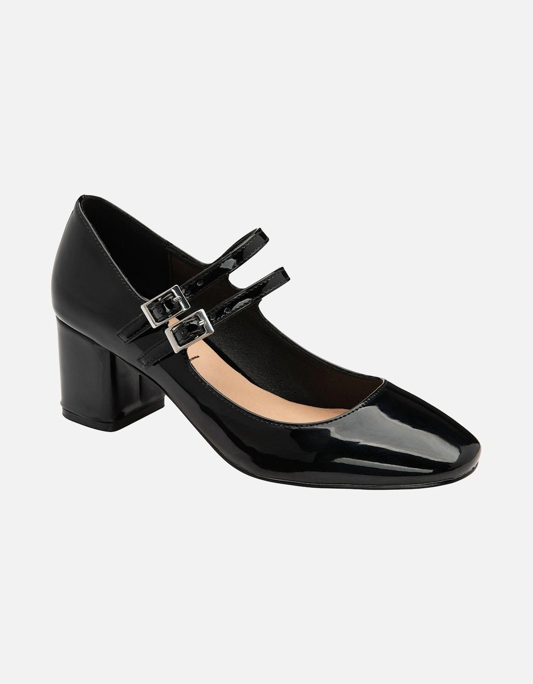 Howth Heeled Mary Jane - Black, 2 of 1