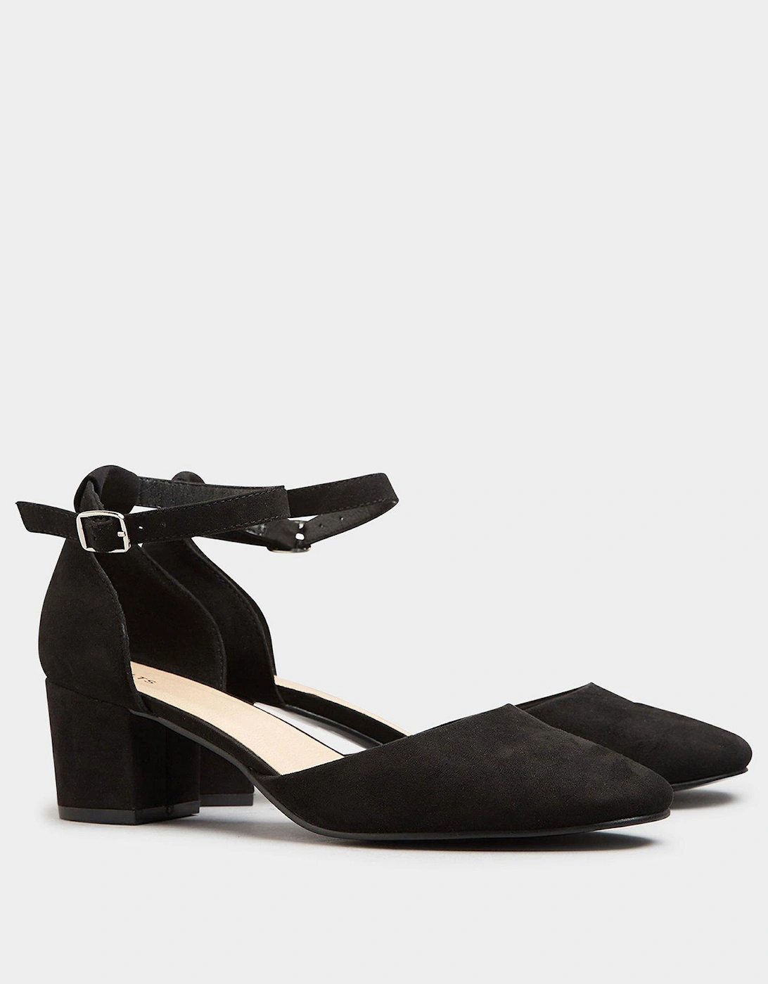 Heel Court Shoe - Black, 2 of 1