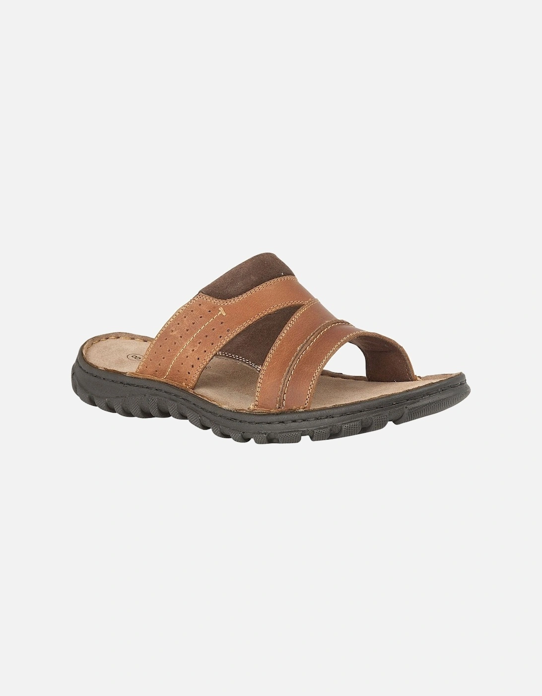 Lotus Men's Cole Mens Mule Sandals - Brown - Size: 11