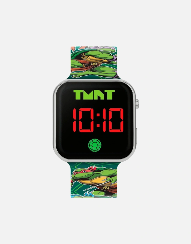 Teenage Mutant Ninja Turtles LED Strap Watch