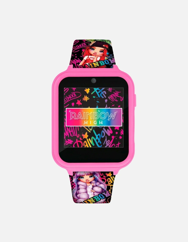 Rainbow High Multicoloured Silicone Strap Smart Watch