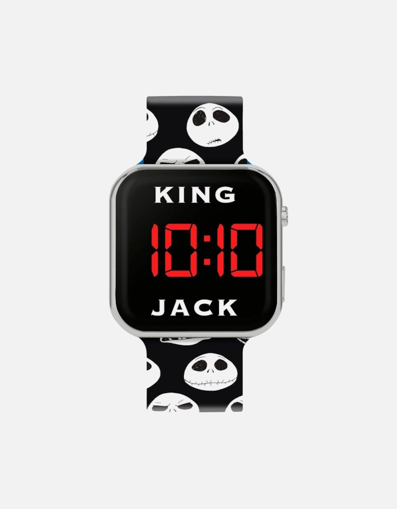 The Nightmare Before Christmas Black Strap LED Watch