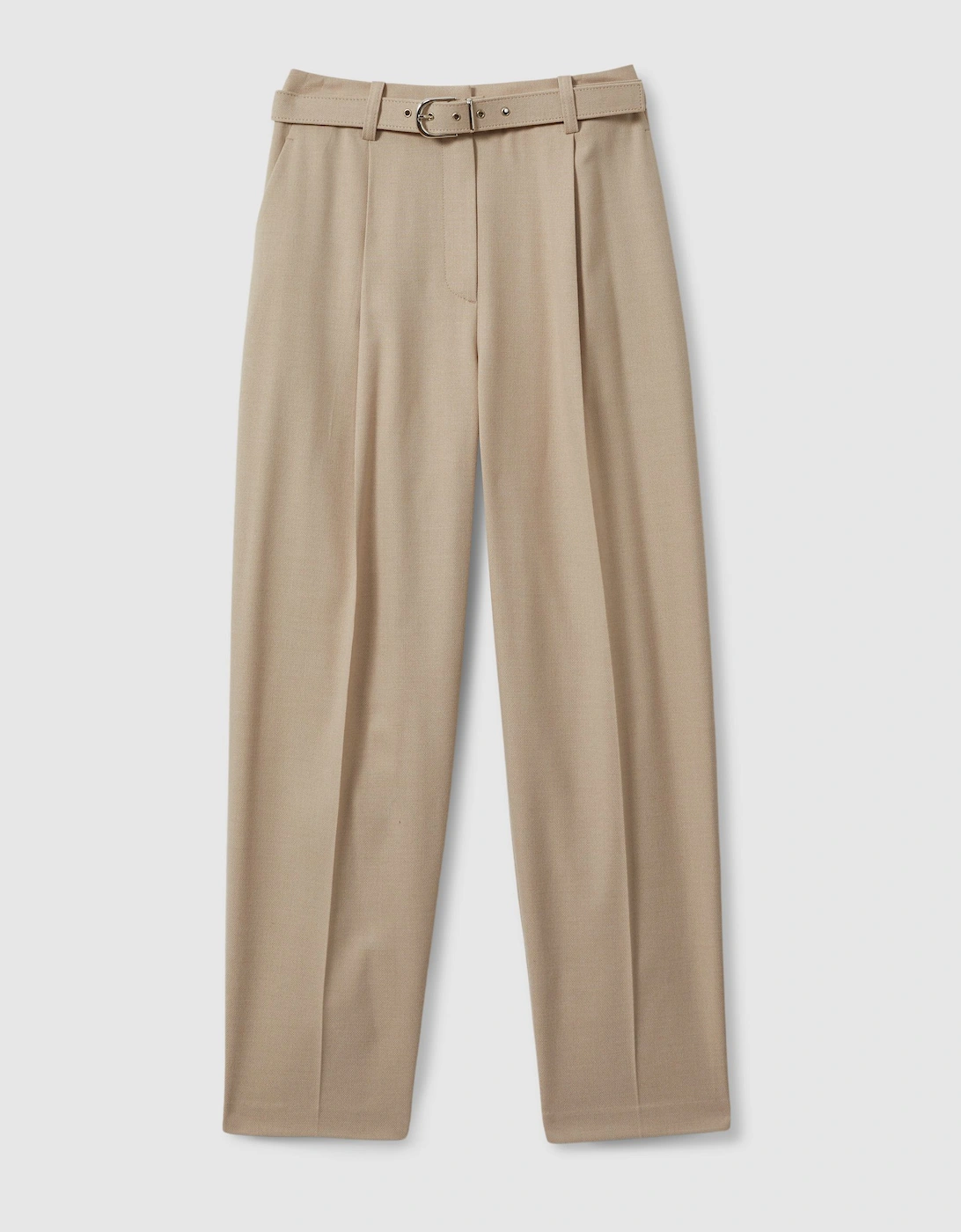 Tapered Belted Trousers, 2 of 1