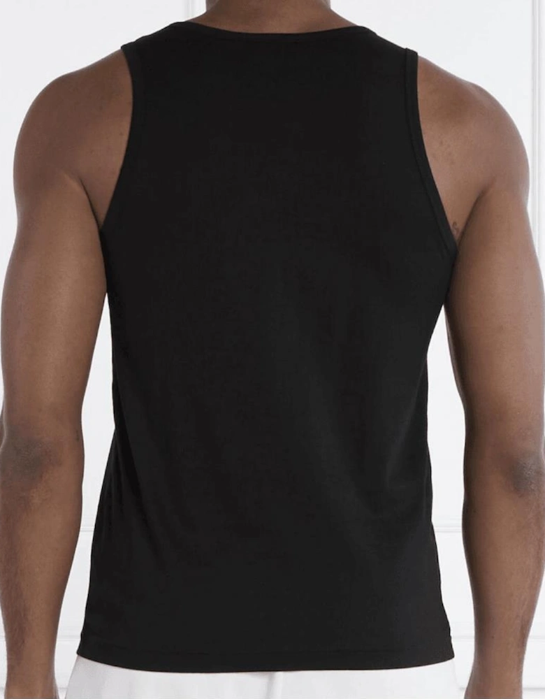 Cotton Centre Logo Black Vest