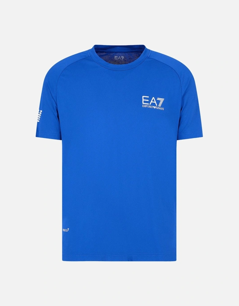 Ventus7 Breathable Blue Poly T-Shirt