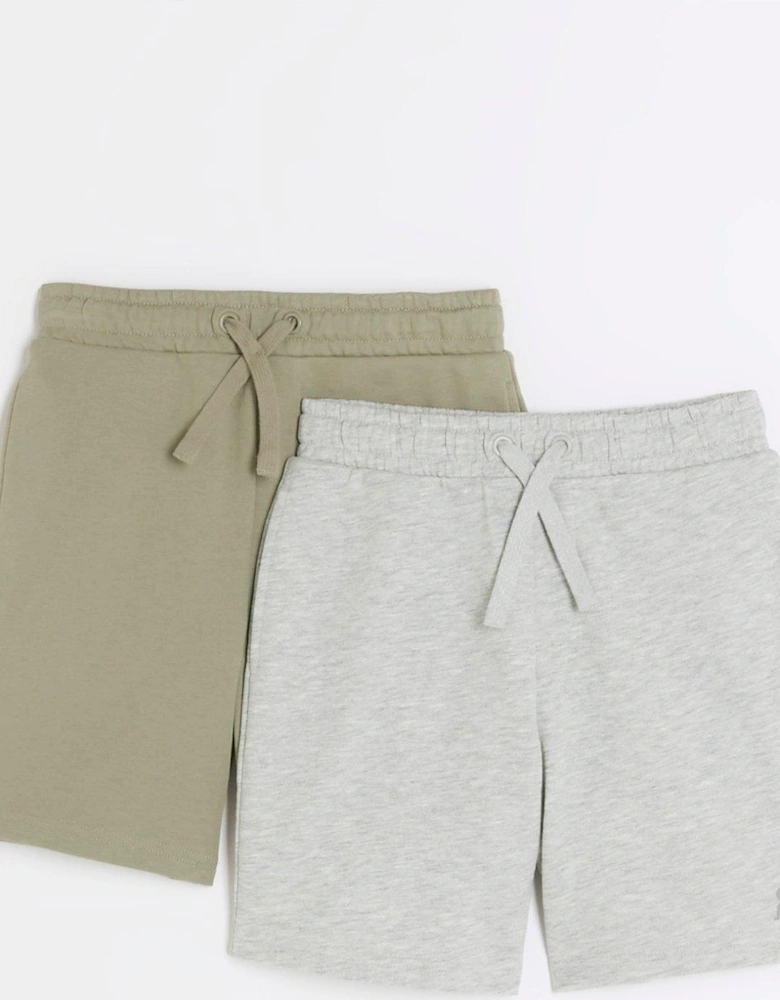 Boys Shorts 2 Pack - Grey
