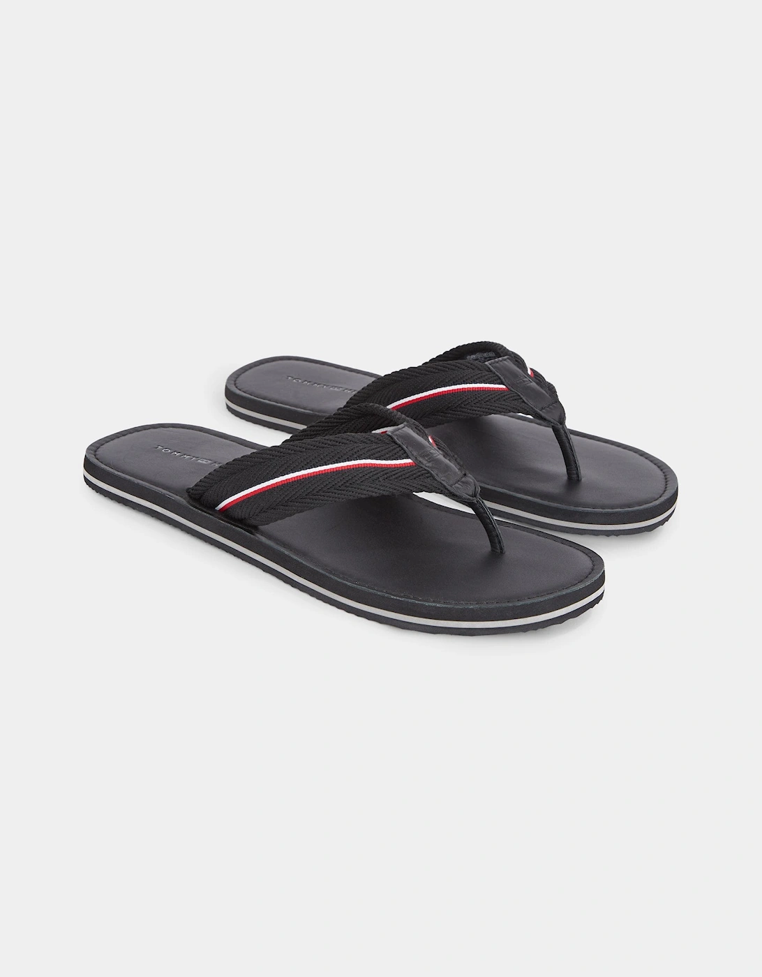 Leather Hilfiger Mens Beach Sandals, 5 of 4