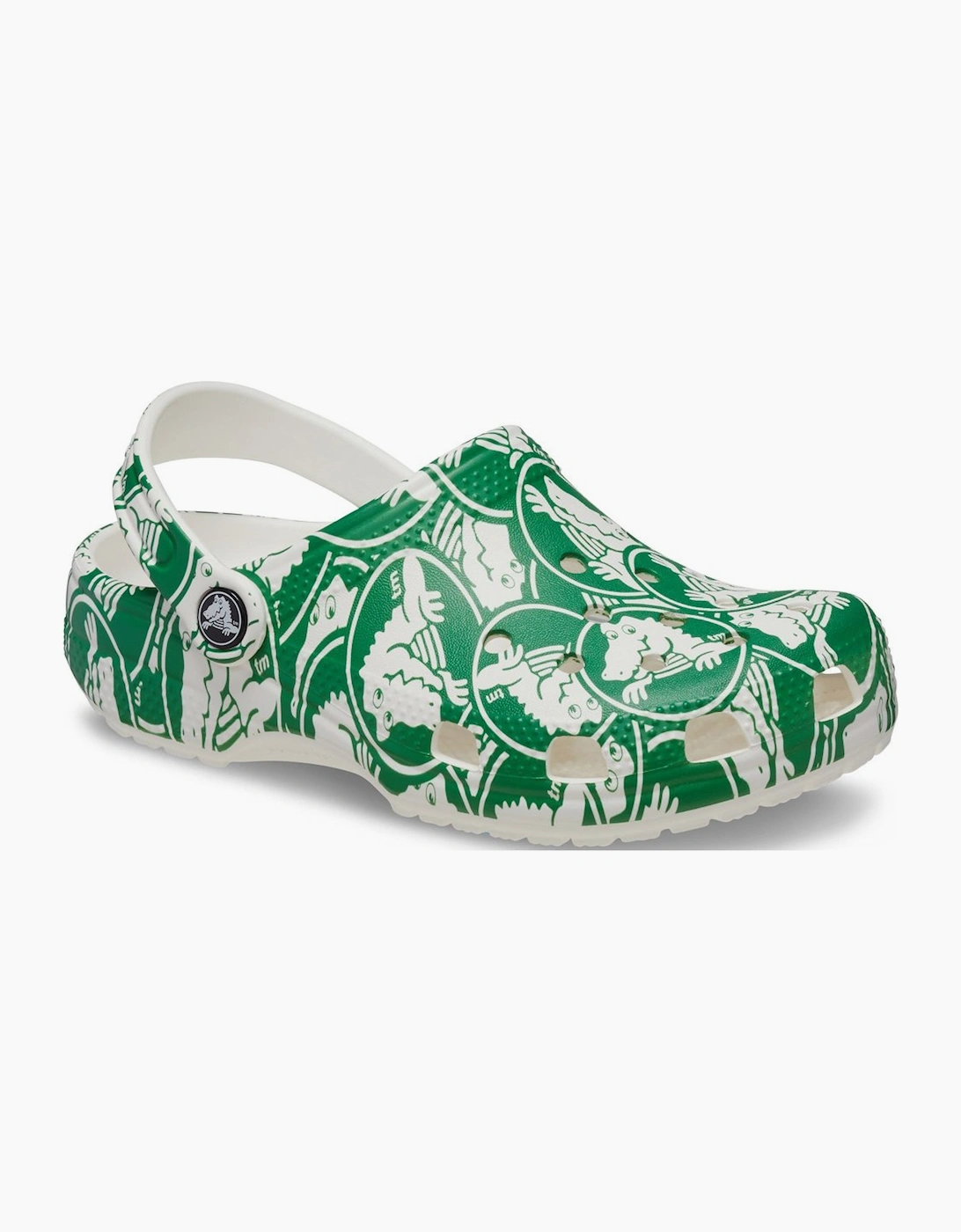 Crocs Boy's Classic Graphics Boys Clogs - Green - Size, 7 Years/7