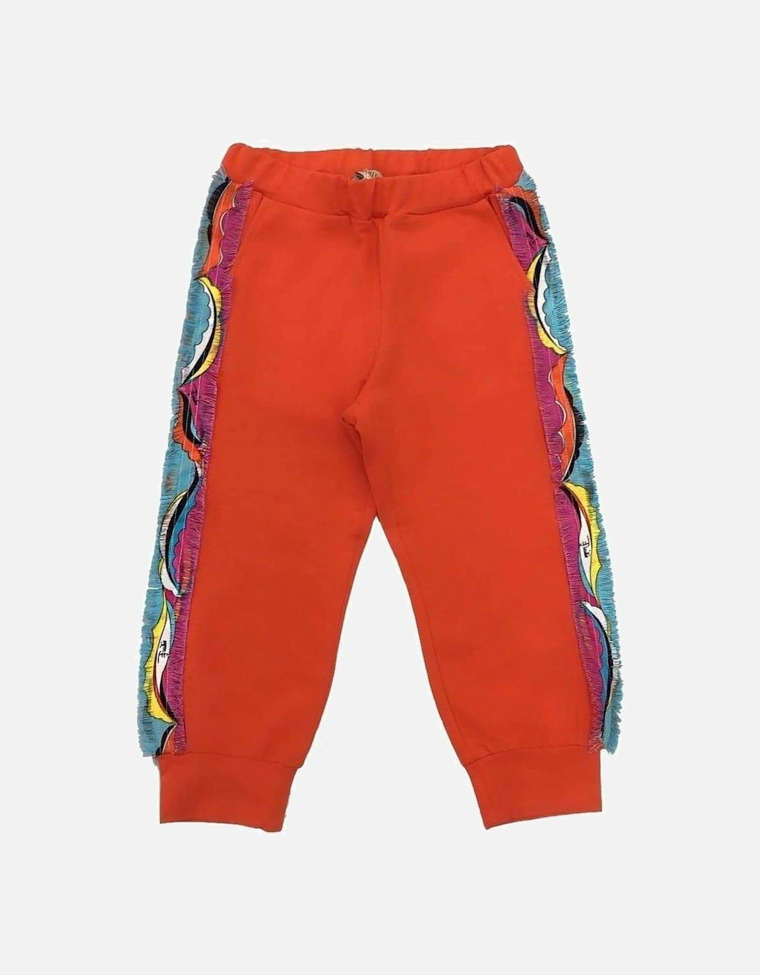 Girls Orange Joggers, 2 of 1