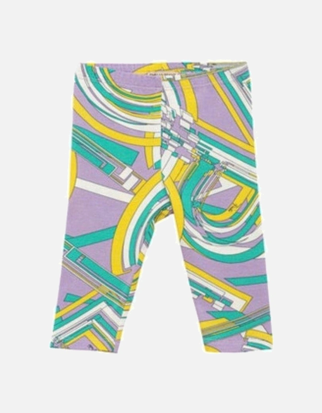 Baby Girls Esploso Print Leggings, 2 of 1