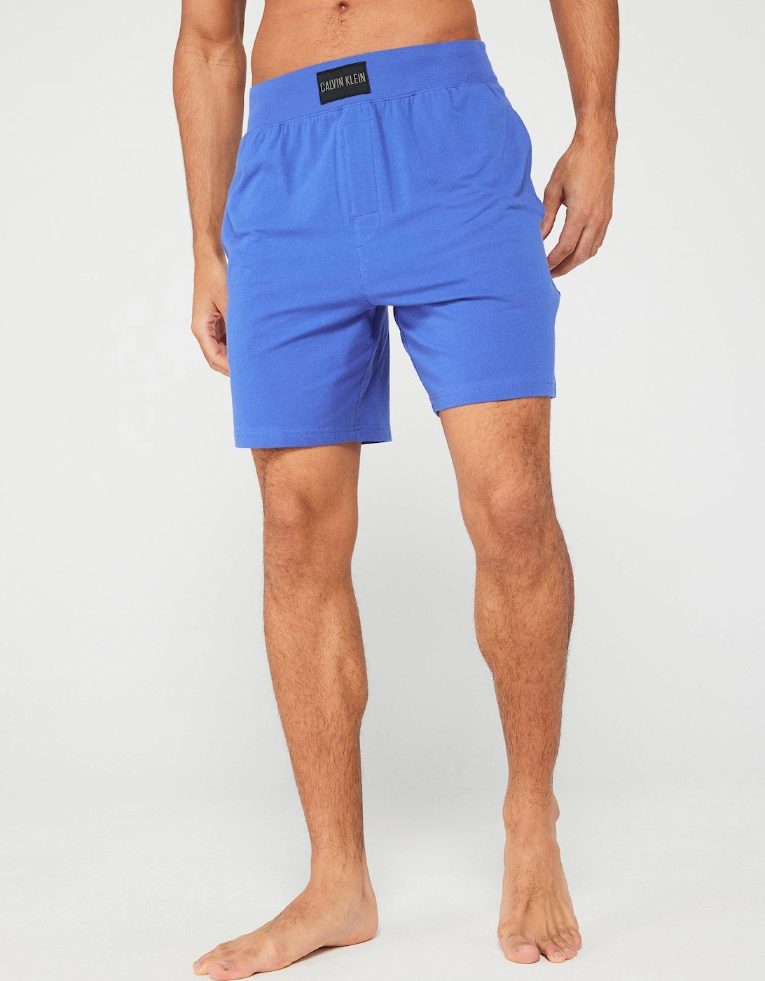 Loungewear Sleep Shorts - Bright Blue, 2 of 1