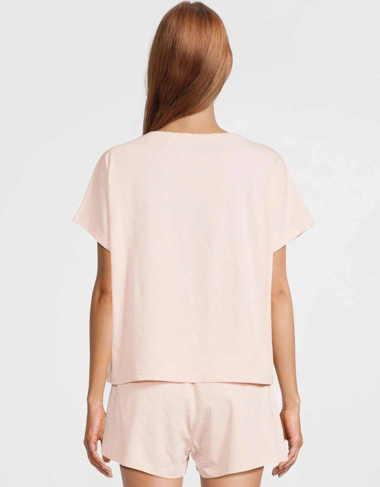 Short Sleeve Pyjama Set - Pink