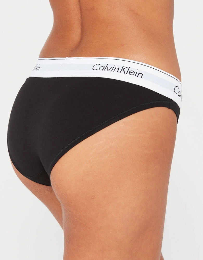 Modern Cotton Brief - Black