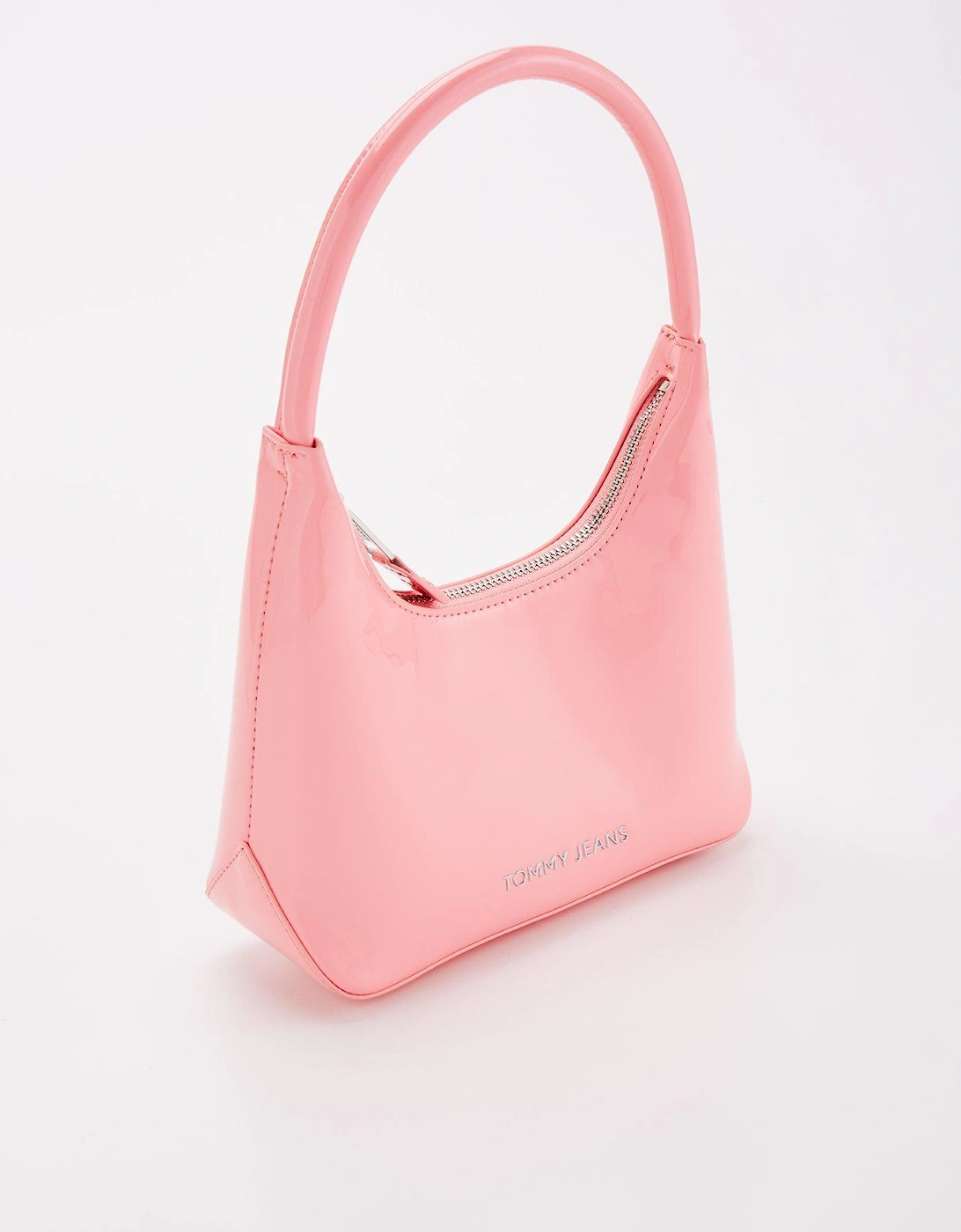 Essentials Patent Shoulder Bag - Pink