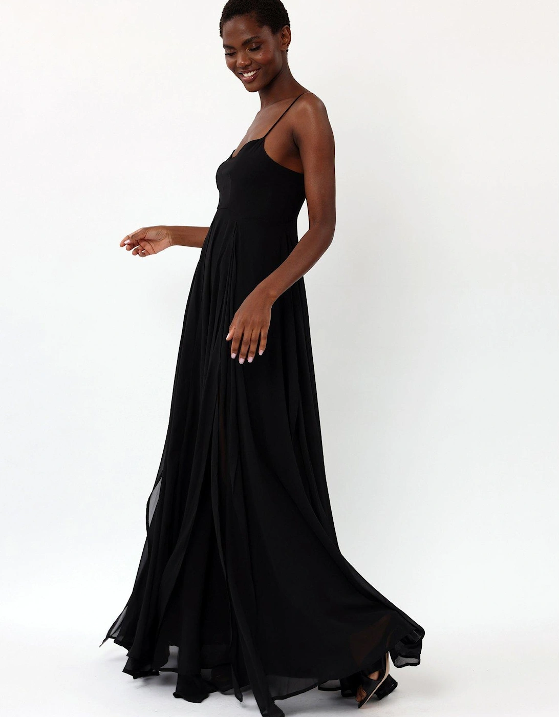 Olsen maxi dress -Black