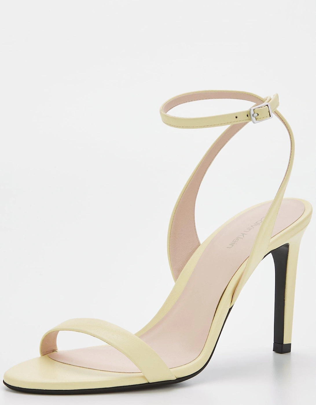 Heeled Sandal - Yellow