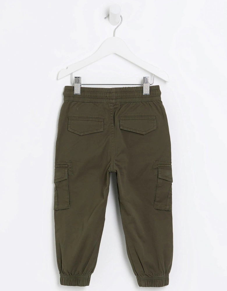 Mini Boys Cargo Trouser - Khaki