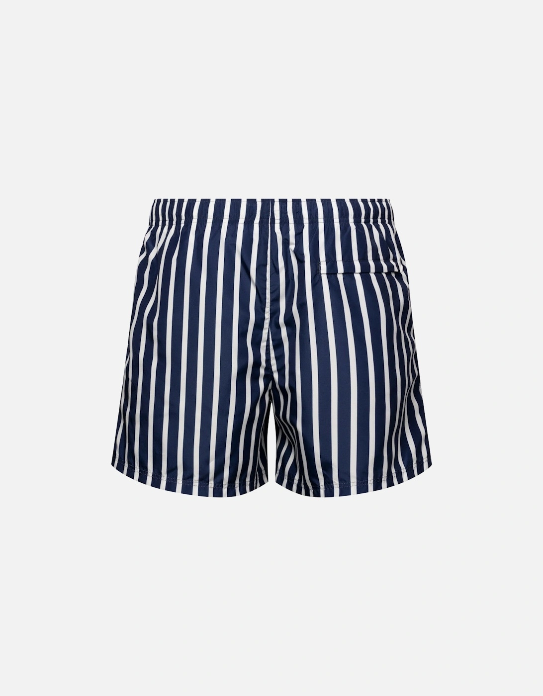 Striped Swimming Shorts 27 Navy