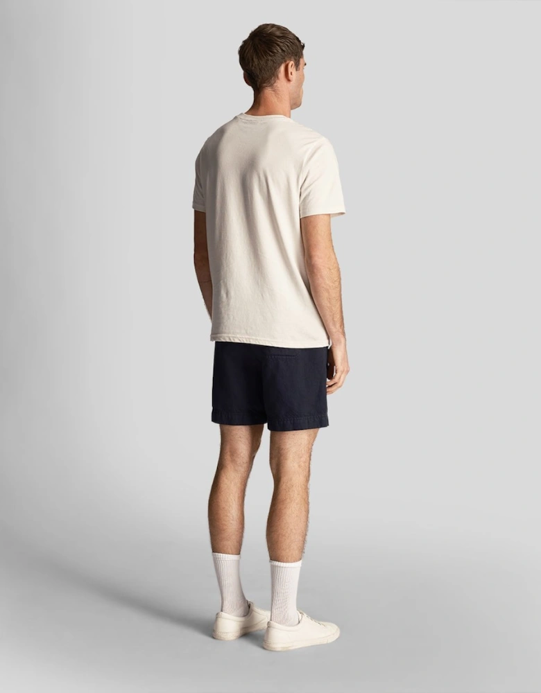 Lyle & Scott Mens Cotton Linen Shorts