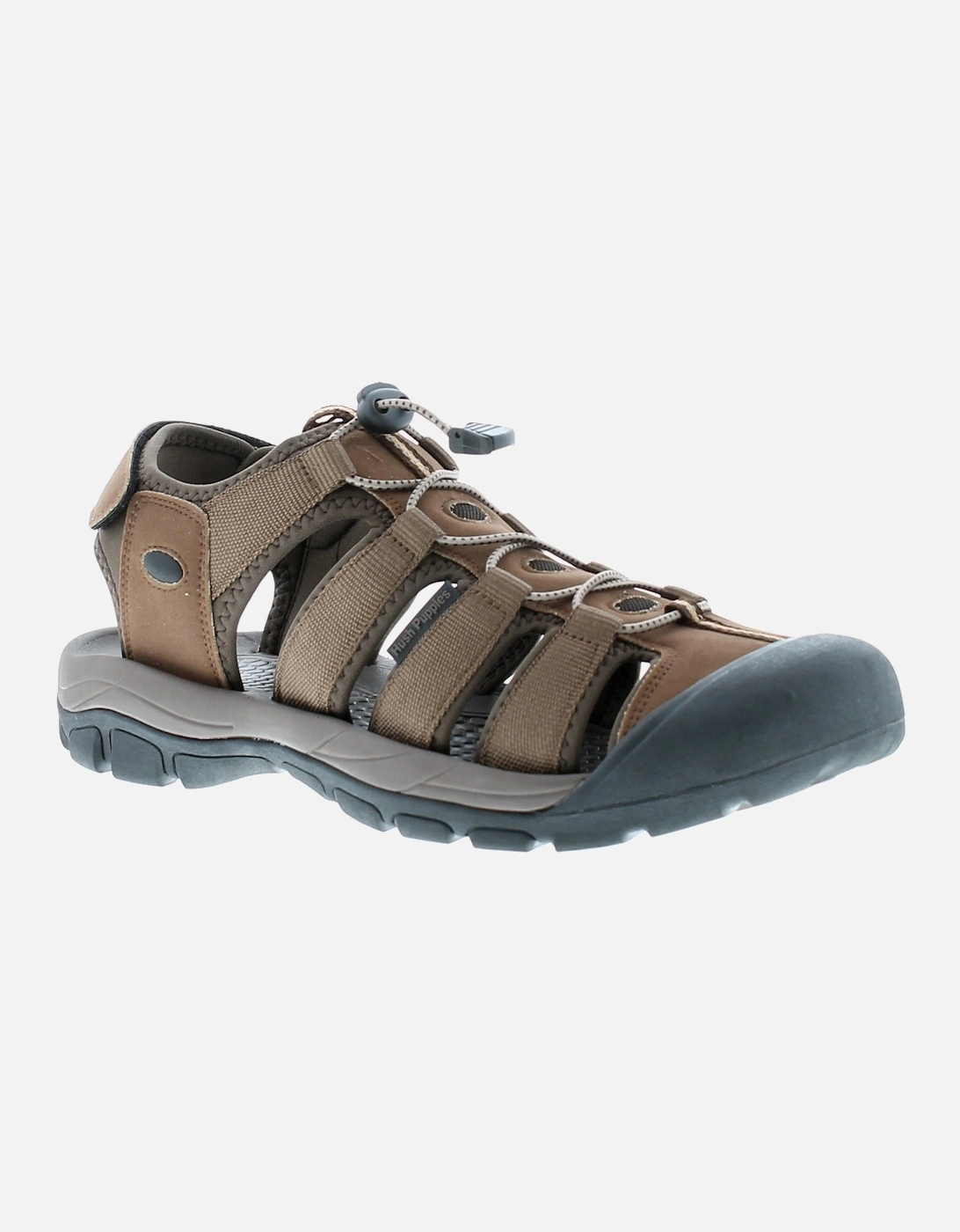 Mens Walking Sandals Peru Strap brown UK Size, 6 of 5