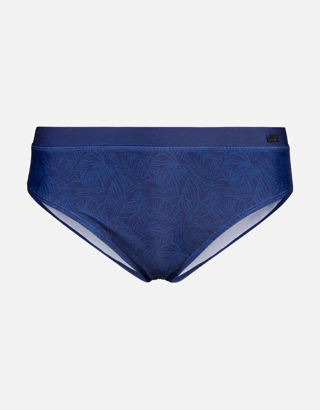 Womens/Ladies Tina Palm Leaf Bikini Bottoms, 4 of 3